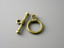 Antique Bronze Toggle Clasps - 10 sets - Pim's Jewelry Supplies