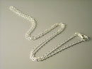 Necklace - Silver Plated - 2.5mm x 2mm - Choose your length - Pim's Jewelry Supplies
