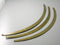 Flatten Curved Antique Brass Bars - 1 pc - Pim's Jewelry Supplies