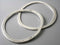 Large 53mm Antique Silver Plated Circle Links - 2 pcs - Pim's Jewelry Supplies